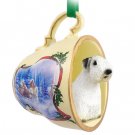 STCD125 Sealyham Terrier  Sleigh Ride Holiday Tea Cup Ornament
