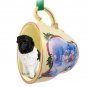 STCD86 Landseer  Sleigh Ride Holiday Tea Cup Ornament