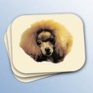 WCMP104C Poodle Apricot Sport Cut Mouse Pad