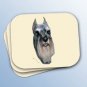 WCMP13B Schnauzer Gray Mouse Pad