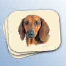 WCMP19A Dachshund Red Mouse Pad