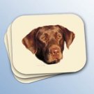 WCMP24C Labrador Retriever Chocolate Mouse Pad