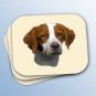 WCMP27B Brittany Brown & White Mouse Pad