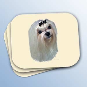 WCMP34 Maltese Mouse Pad