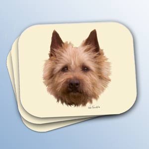 WCMP53B Cairn Terrier Red Mouse Pad