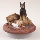 DTTC112 Belgian Turvuren Tiny One Candle Topper ""A Day on the Farm""