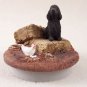DTTC121B English Cocker Spaniel, Black Tiny One Candle Topper ""A Day on the Farm""