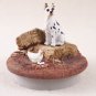 DTTC16C Great Dane, Harlequin Tiny One Candle Topper ""A Day on the Farm""