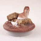 DTTC26B Shih Tzu, Tan Tiny One Candle Topper ""A Day on the Farm""