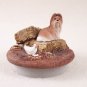 DTTC26B Shih Tzu, Tan Tiny One Candle Topper ""A Day on the Farm""
