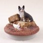 DTTC51B Welsh Corgi, Cardigan Tiny One Candle Topper ""A Day on the Farm""