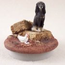 DTTC56 Saluki  Tiny One Candle Topper ""A Day on the Farm""