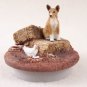 DTTC70 Basenji Tiny One Candle Topper ""A Day on the Farm""