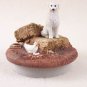 DTTC77 Kuvasz Tiny One Candle Topper ""A Day on the Farm""