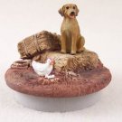 DTTC78 Rhodesian Ridgeback  Tiny One Candle Topper ""A Day on the Farm""