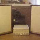 Vintage 1959 Philips AG 9014 Stereo & Speaker System VG