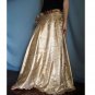 India Nepal Classic Silk Sari,Reversible, long Wrap Skirt Dress Top Bohemian Boho Size S M L(K44)