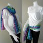 Free Shipping Multi-Color Tie Dye Cotton Handmade Scarf Wrap Shawl
