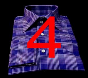 Four bespoke shirts