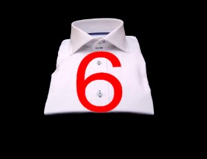 Six bespoke shirts