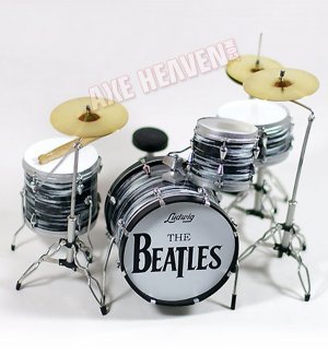 Beatles Ringo Starr Miniatur-SchlagzeugBeatles Ringo Starr Miniatur-Schlagzeug  