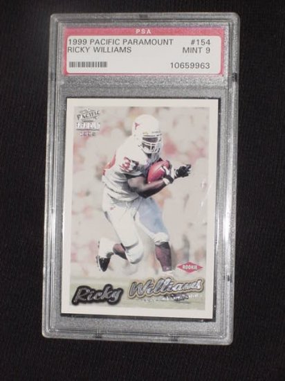 1999 PSA Graded 9 Pacific Paramount RICKY WILLIAMS Rookie Card