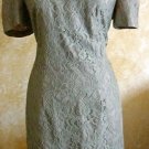 ELEGANT VINTAGE LACE WIGGLE DRESS