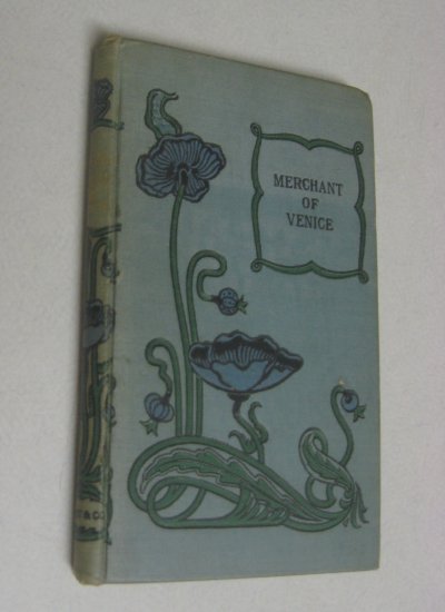 Rare C 1860 Antique Shakespeare Merchant Of Venice Old Vintage Classic Poetry Book