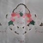 Batten lace with embroidery table clothes / covers and Napkins 60x84 inch oblong
