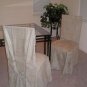Sage green Quality Micro Suede Dining Chair covers 2pcs