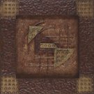 Wrought Iron Metal Sculpture Wall Decor Art 24x24"(506)
