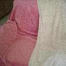 SUPER SOFT FAUX FUR / MICRO FIBER BLANKET PINK