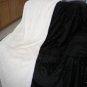 SUPER SOFT FAUX FUR / MICRO FIBER BLANKET BLACK