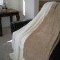 SUPER SOFT FAUX FUR / MICRO FIBER BLANKET THROW CAMEL