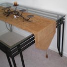 15x72" Double Layer Bonded Micro Suede Table Runner Peat ( or Saddle )