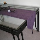 15x90" Double Layer Bonded Micro Suede Table Runner Purple (or Plum)