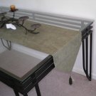 15x72"Double Layer Bonded Micro Suede Table Runner Sage Green