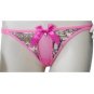 Multi-Print Hot Pink G-string