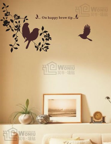 bird branch Decal Sticker 29"*16"