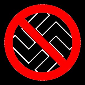 Anti Nazi Pin