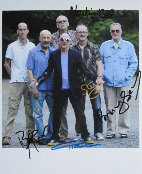 SUPERB GRAHAM PARKER AND THE RUMOUR SIGNED PHOTO + COA!!!