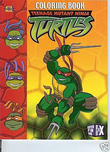 TEENAGE MUTANT NINJA TURTLES Coloring Book