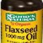 Good 'N Natural Flaxseed Oil 1000 mg 120sfg