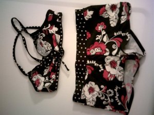 Joe Boxer 2 pc bathing suit girls size M 7-8