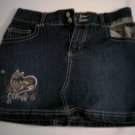 Girls Disney Bambi Jean Skirt size 10