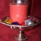 8 ounce Paraffin/Beeswax Jar Candle with Pewter Lid