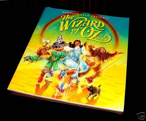 Program Wizard Of Oz On Ice 1995