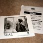 Seal singer (1999) 8x10 Photo