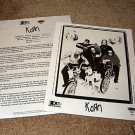 early Korn (1998) 8x10 Photo
