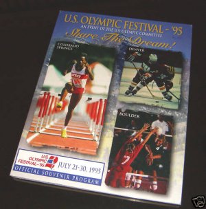 Denver 1995 US Olympic Festival Program
